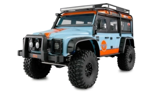 ALLRock H8 Scale Crawler bezkartáčový 1:8 ARTR modrá/oranžová