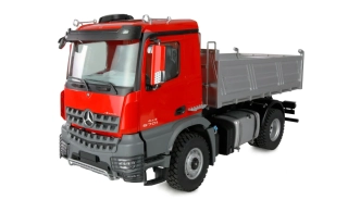 Mercedes-Benz Arocs sklápěč 4x4 1:14 RTR červený