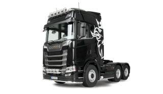 Tahač Scania 770 S 6x6 1:14 RTR černý
