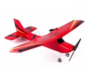 RC letadlo S50 na dálkové ovládání s technologií 2,4 GHz a LiPo baterii žluté