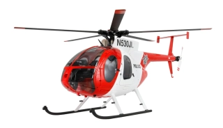MD500 Pro GPS vrtulník policejní 9kanálový 3D/6G RTF