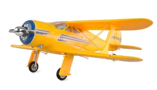 AMXFlight Beech D17s Biplane 3D/6G RTF žlutý
